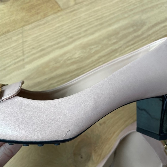 Tods light pink clump pumps - Picture 7 of 9